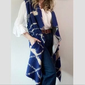 Anthropologie Tabitha long sweater/coat vest Large